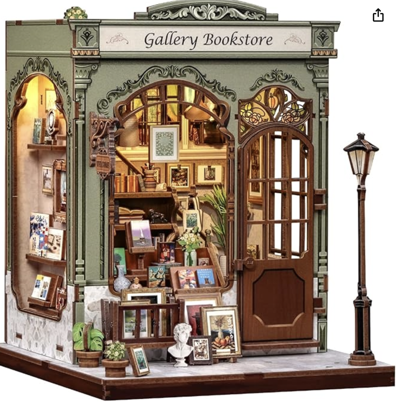 BookNook Kit: Gallery Bookstore 4 BookNook Kit: Gallery Bookstore